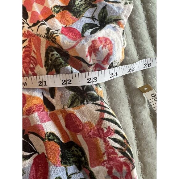 C&C California Women's Top 100% Linen Size 1X NWT - Picture 5 of 6